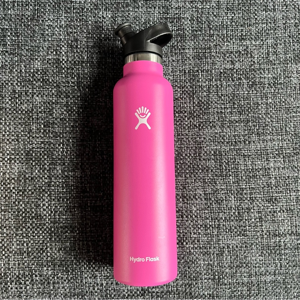 Pink 24oz. Hydro Flask with Sport Cap Top